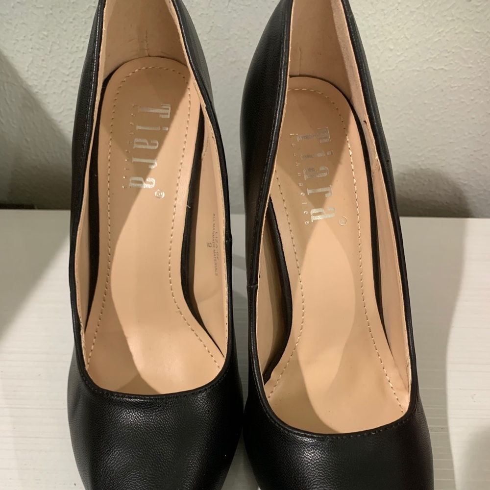 Black stilletos